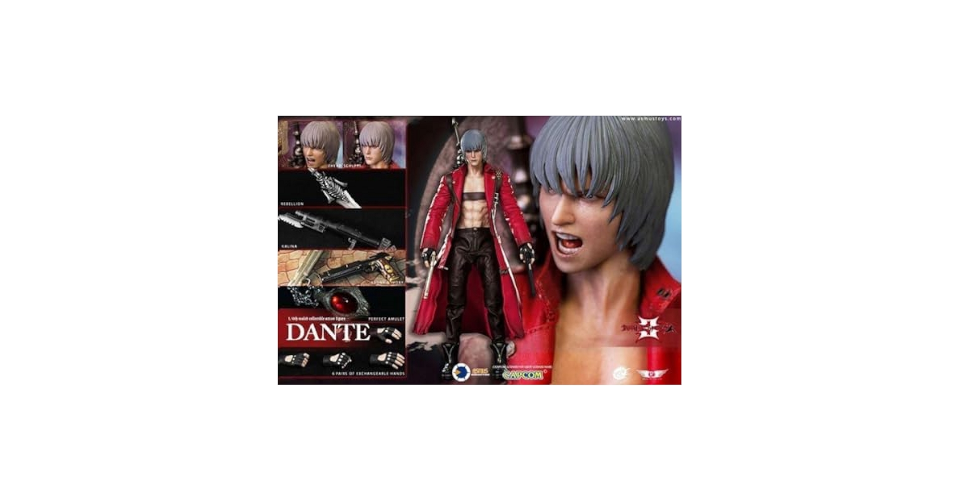 ASMUS TOYS DMC300V2 デビルメイクライ3 ダンテ 1/6通常版 ASMUS TOYS DMC300V2 デビルメイクライ3 ダンテ 通常版